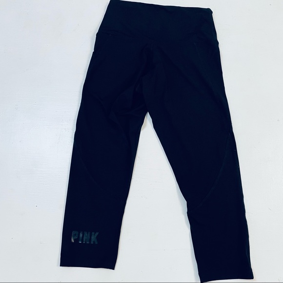 Pink Victoria's Secret Pants &
 Jumpsuits size S
 Capri Ultimate Legging - Picture 6 of 8